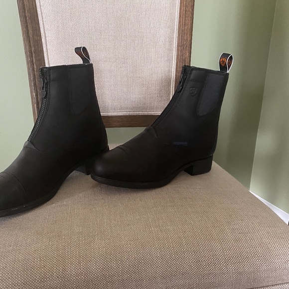 Ariat Insulated Bromont Pro H2O Zip Paddock Boots - Picture 5 of 7